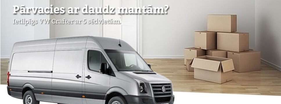 Nepieciešams pārvest mantas?